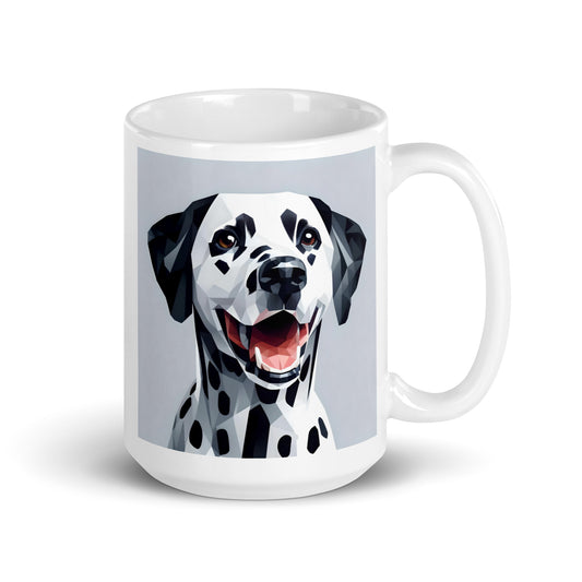 Dalmatian Grey | Glossy Mug