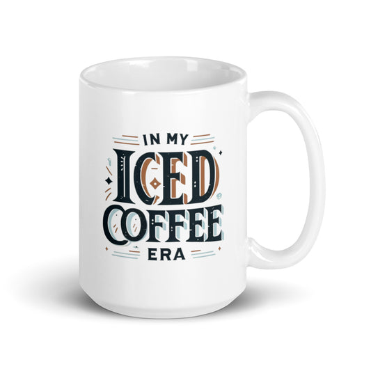 Iced Coffee Era Glossy Mug