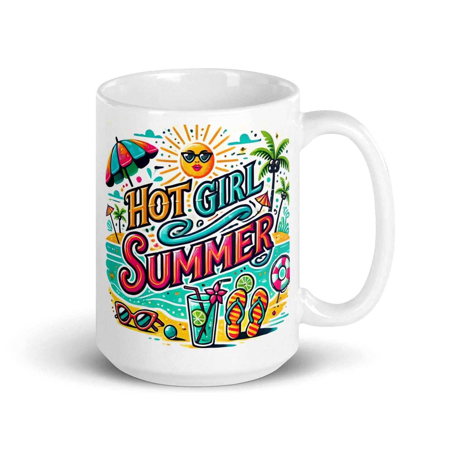 Hot Girl Summer Glossy Mug