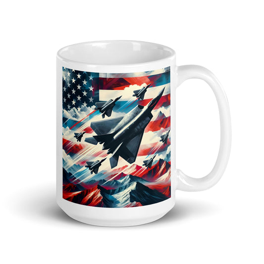 Freedom Flyers Glossy Mug