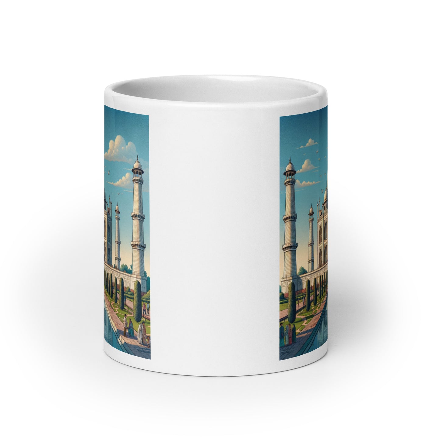 Taj Mahal Glossy Mug