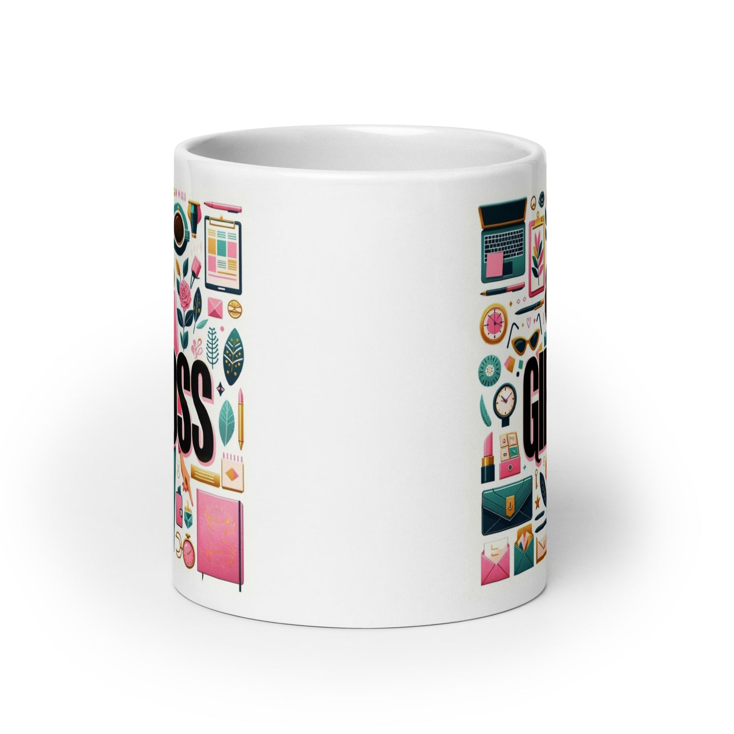 Girl Boss Glossy Mug