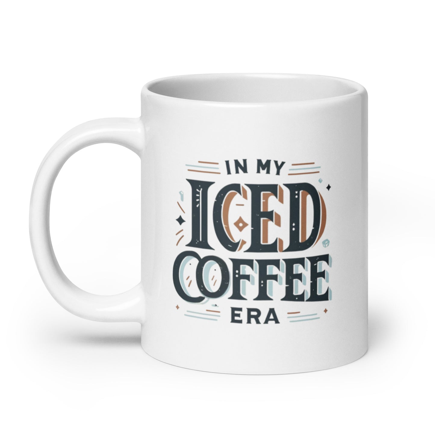 Iced Coffee Era Glossy Mug