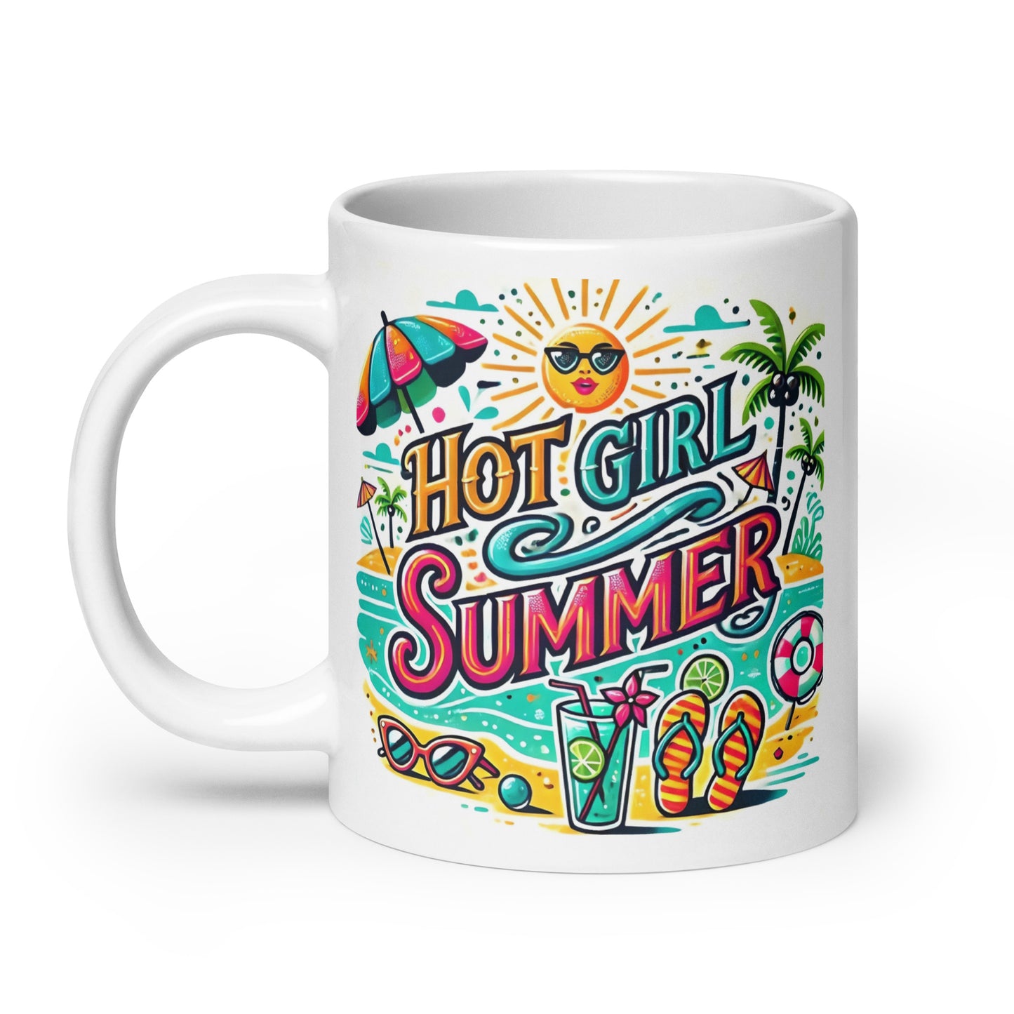 Hot Girl Summer Glossy Mug