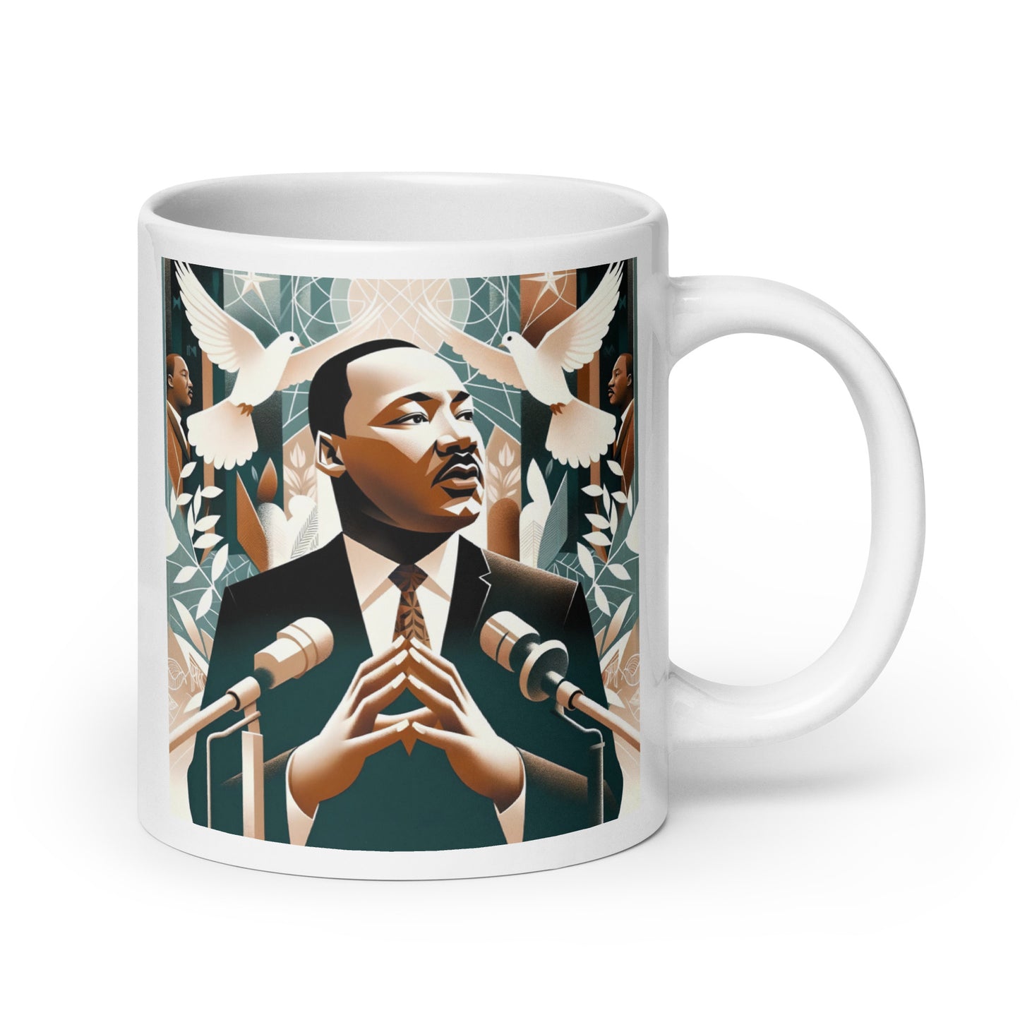 MLK Freedom | Glossy Mug
