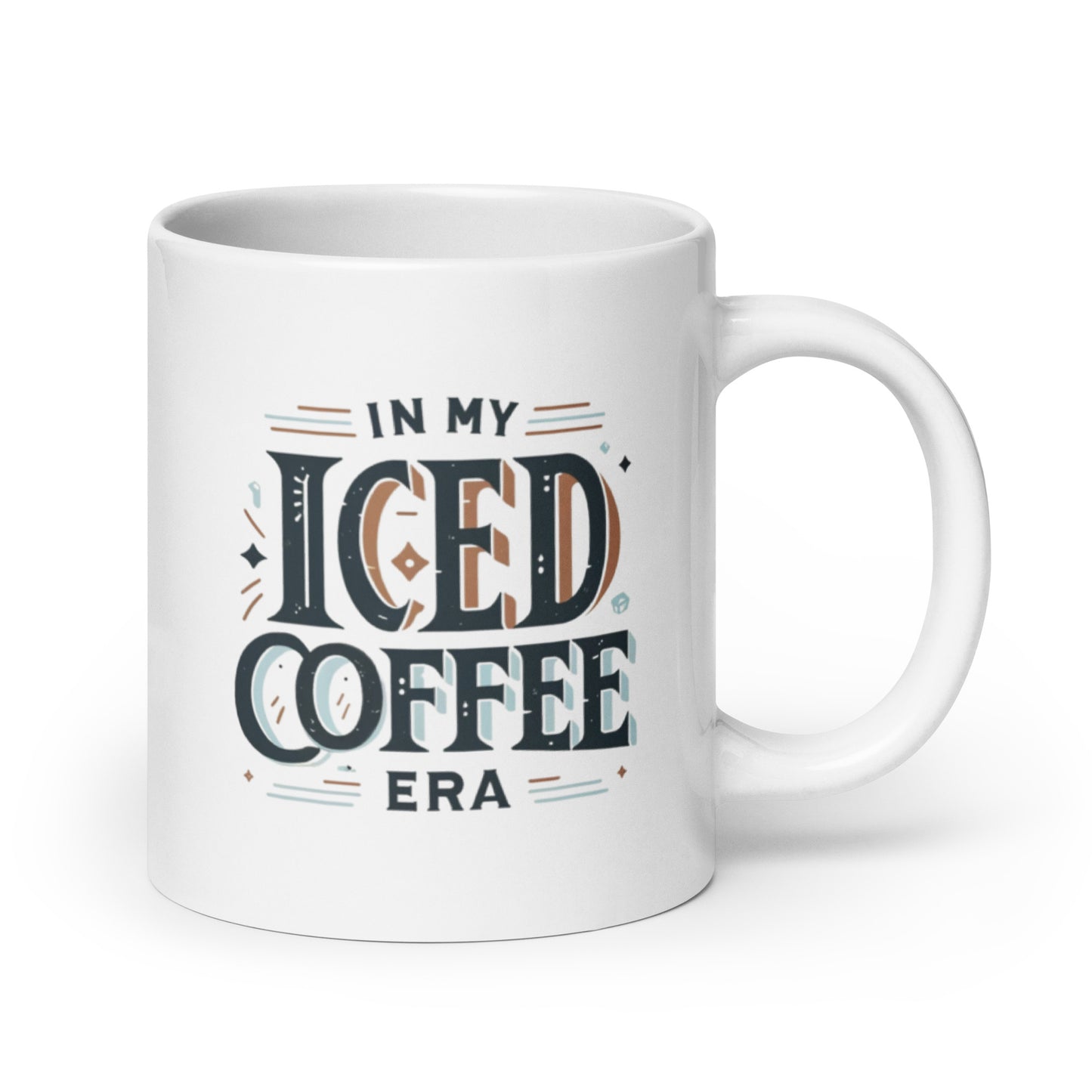 Iced Coffee Era Glossy Mug