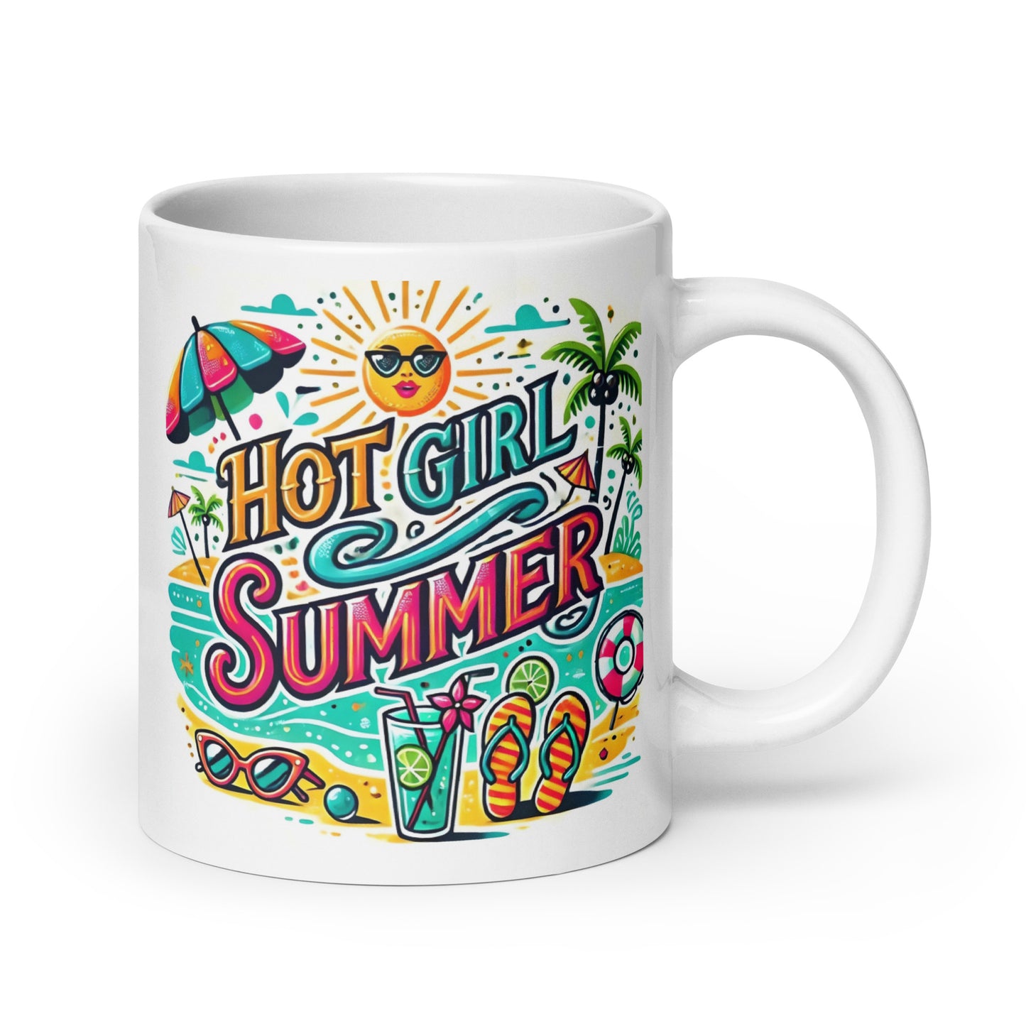 Hot Girl Summer Glossy Mug